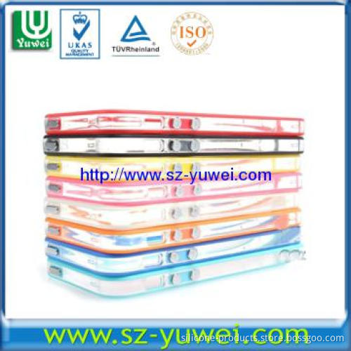 Bumper Case for iPhone 5 with Metal Button on Sides
